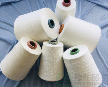 棉纱回收、麻灰纱、纯黑纱、藏青纱（涤纶、T/C）-上海腾布贸易